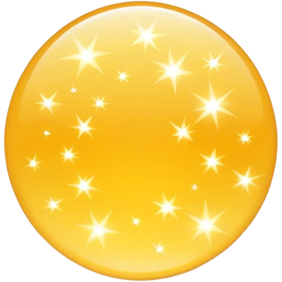 Generate a high-quality 3D cartoon-style emoji of yellow sparkles, shimmering and glittering effect, scattered randomly, smooth gradient colors, rounded and cute appearance, no human faces or objects, simple white background, high-resolution.

 emoji