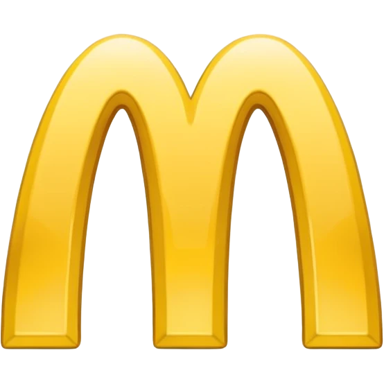 mcdonalds golden arches logo emoji