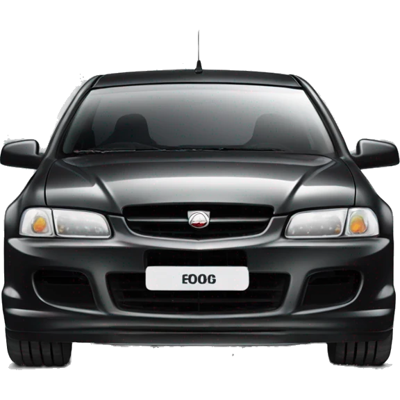 Holden commodore black 2004 v8 emoji