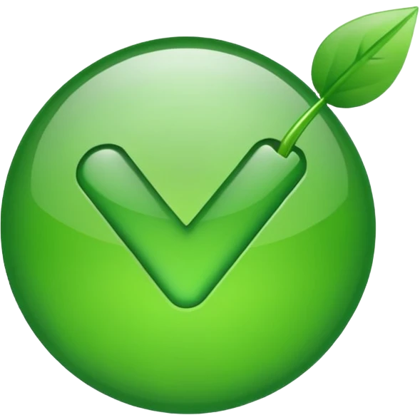 green check mark emoji