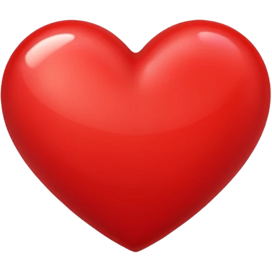 red heart emoji