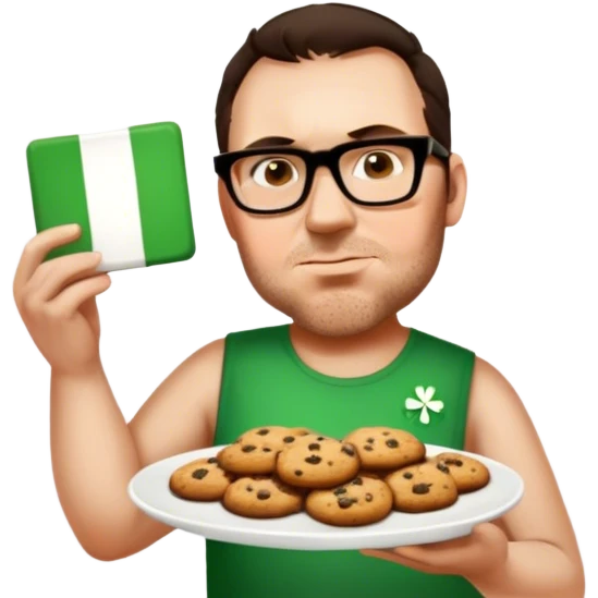 Irish Cookie emoji