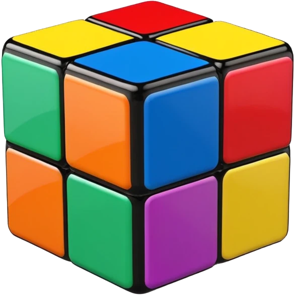 Rubik's Cube emoji