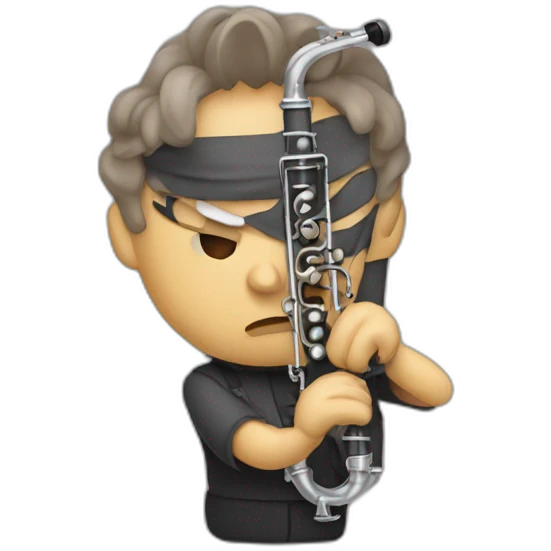 angry clarinettist emoji