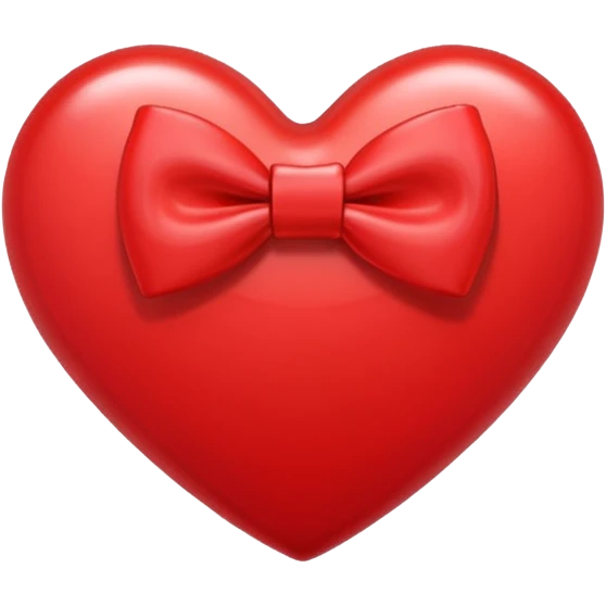 heart with bow emoji