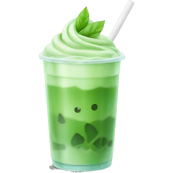 iced matcha emoji