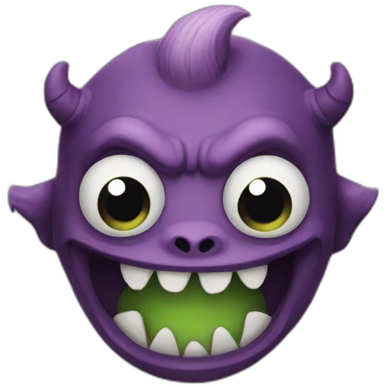 Monstre emoji