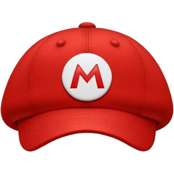 GORRA DE SUPER MARIO emoji