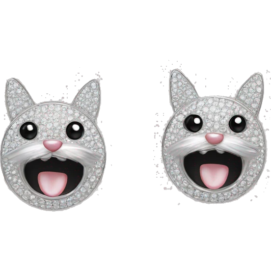 zirconea earrings emoji