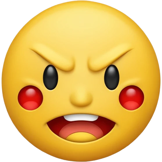Fighting smiley emoji