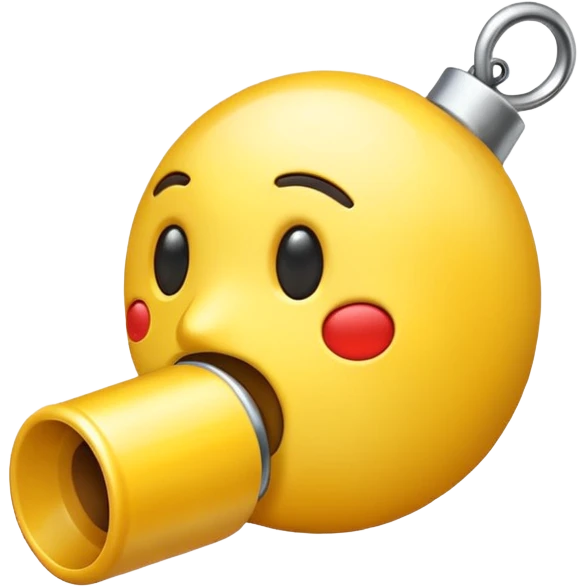 Generate whistle emoj emoji