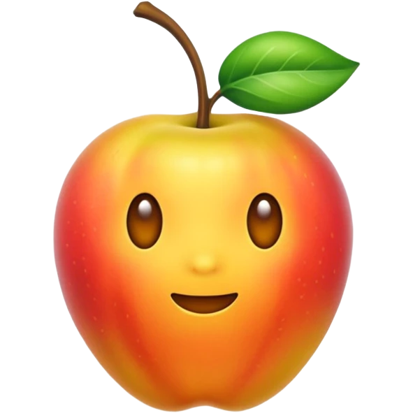 Invisible fruit emoji