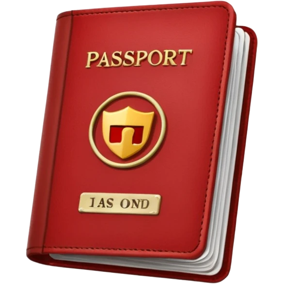 red passport emoji