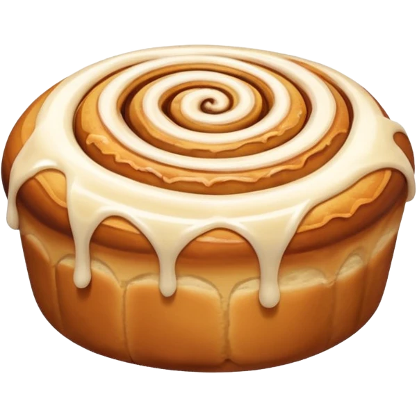 cinnamon roll bow emoji