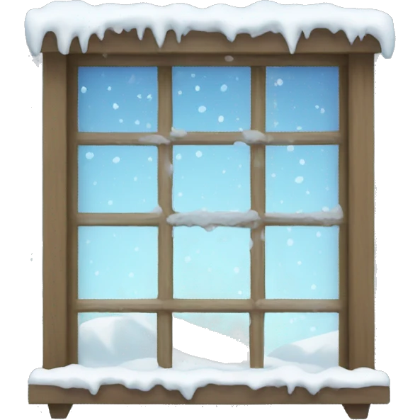 Snow Window emoji