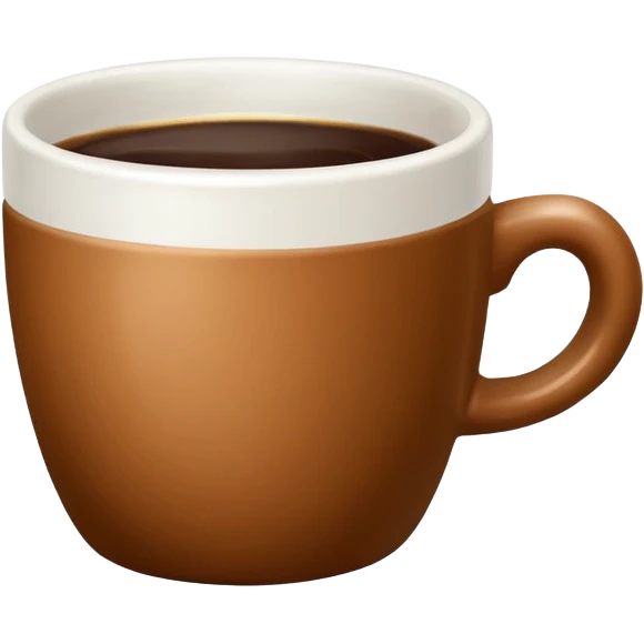 A coffee emoji very small emoji