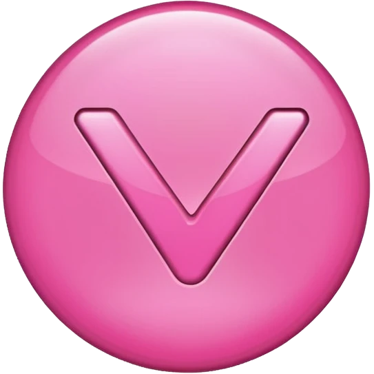 check mark pink emoji