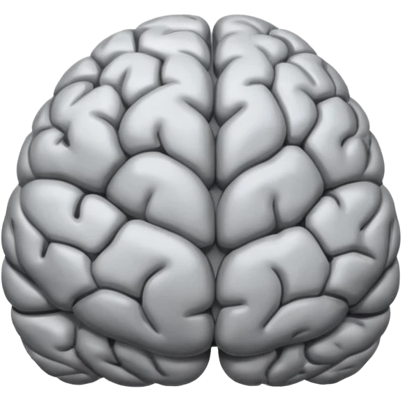 Un cerebro  emoji