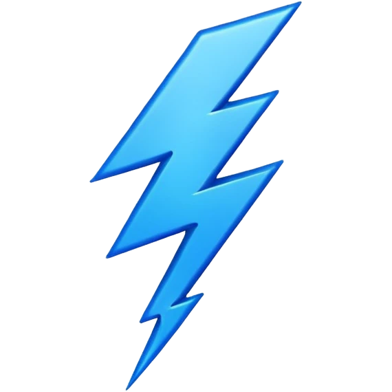 lightning bolt  emoji