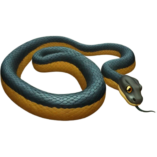 Blackbelt snake emoji