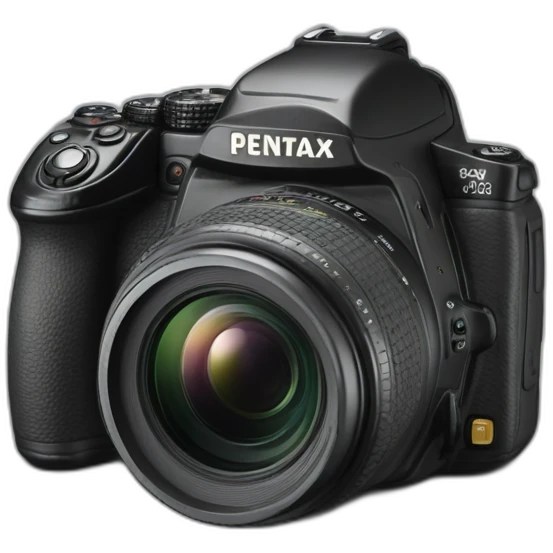 pentax K-1 with lens emoji