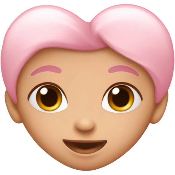 baby pink heart emoji