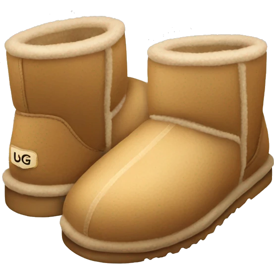 UGG slippers  emoji