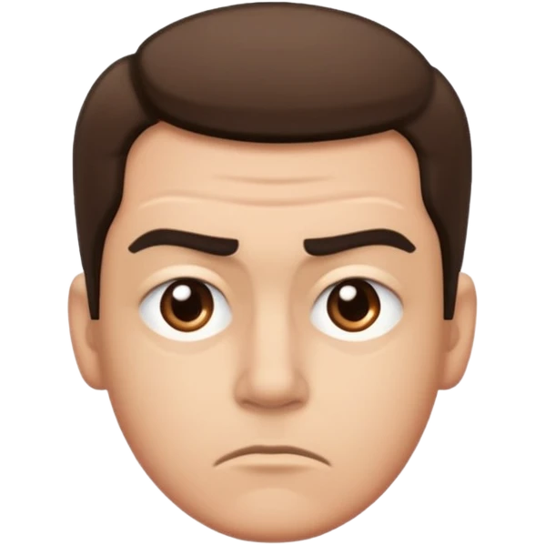 A suspicious side eye look emoji