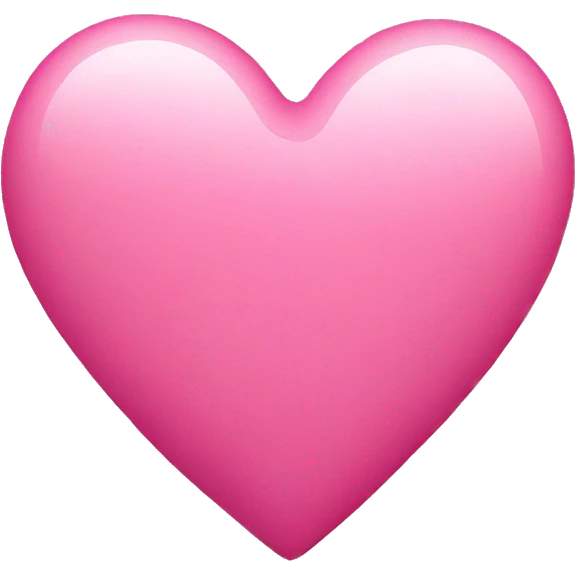 Pink heart  emoji