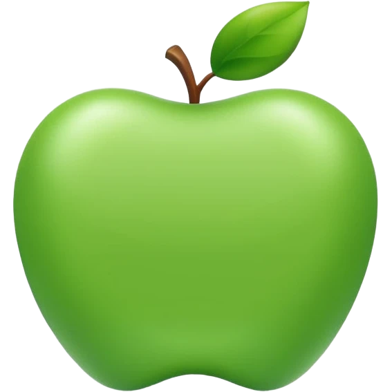 Create an Apple-style emoji that represents a stock/share, combining a clean upward-trending chart, a minimal financial symbol, and a confident growth vibe, using simple shapes, smooth gradients, and the polished Apple emoji aesthetic. emoji