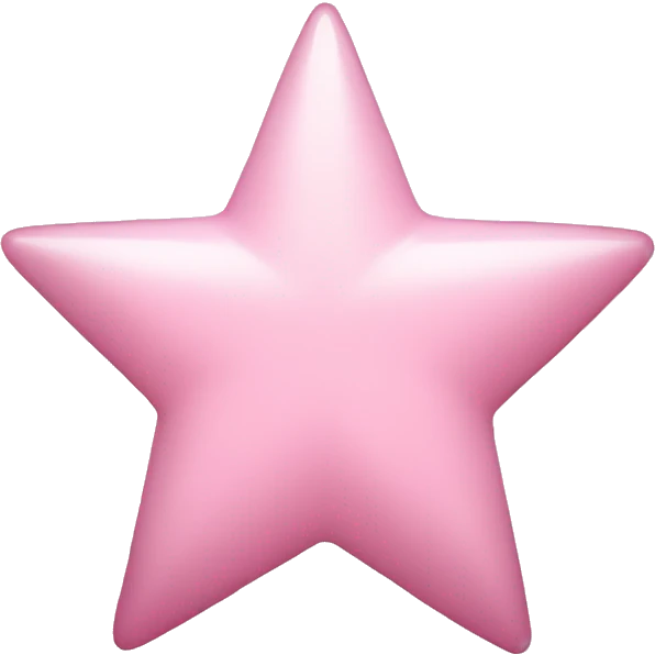 Light Pink star emoji