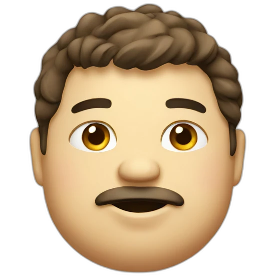Fat emoji