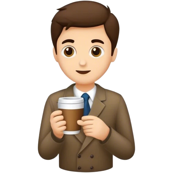 kahverengli uzun düz saçlı kız ve kahverengi orta boy dalgalı saçlı erkek emoji
