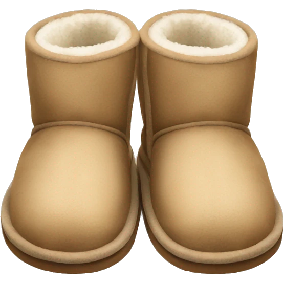 UGG slippers  emoji