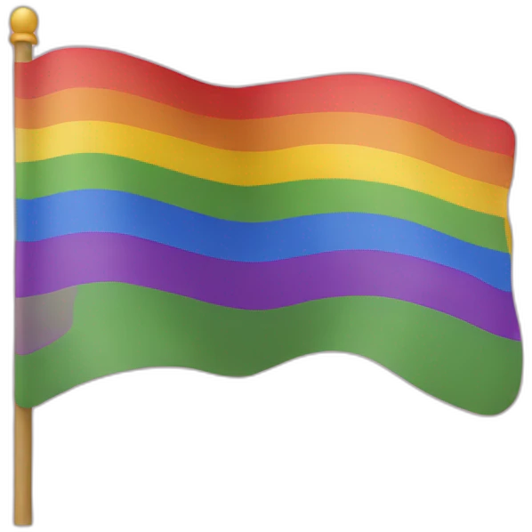 Pride flag emoji