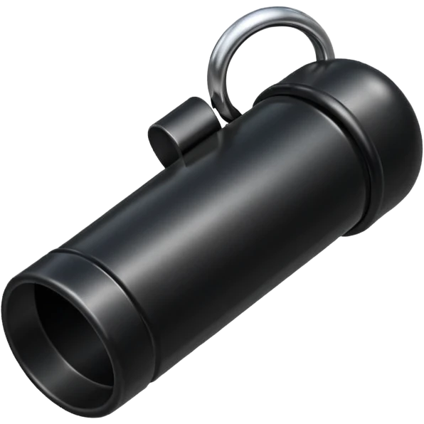 black whistle emoji