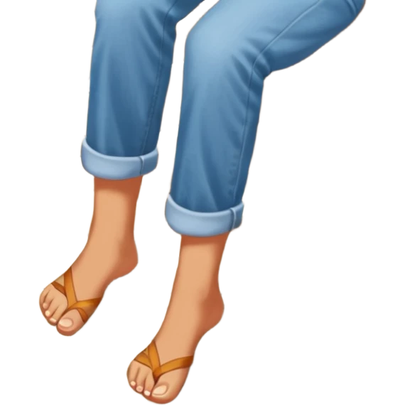 Bare feet on tj Maxx floor emoji