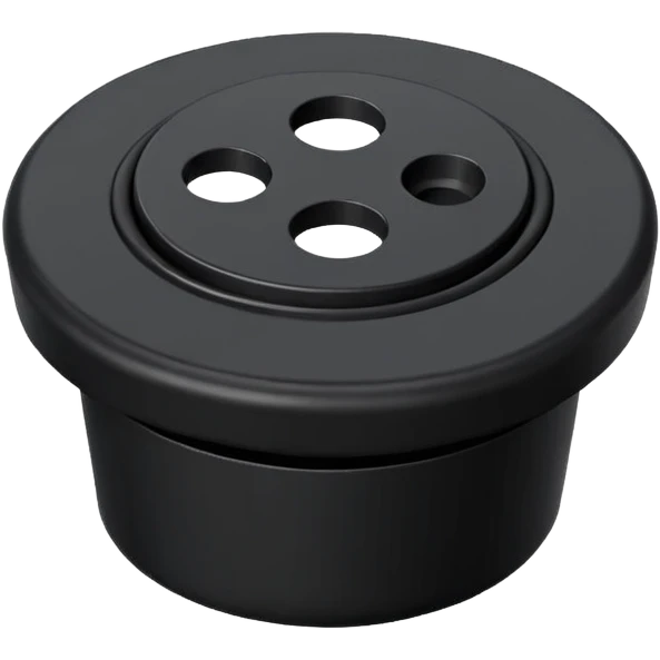Flat Rubber Drain stopper  emoji