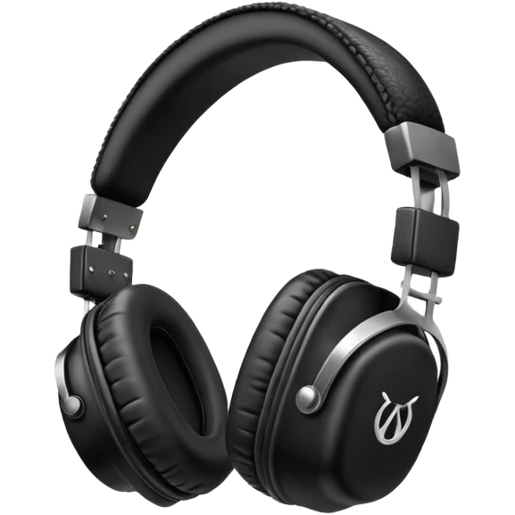 наушников  в стиле Marshall. emoji