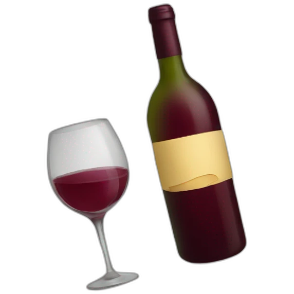 party-wine emoji