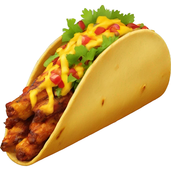 Tacos al pastor emoji