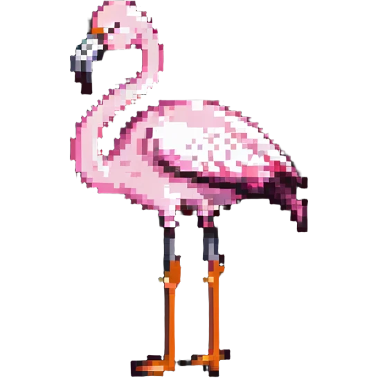 freaky flamingo emoji