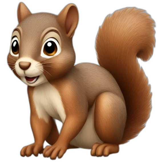Squirrel emoji