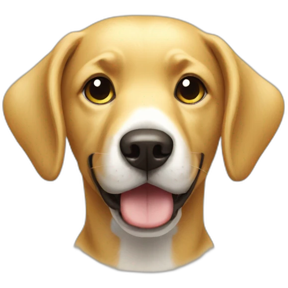 Dog goldendudel emoji