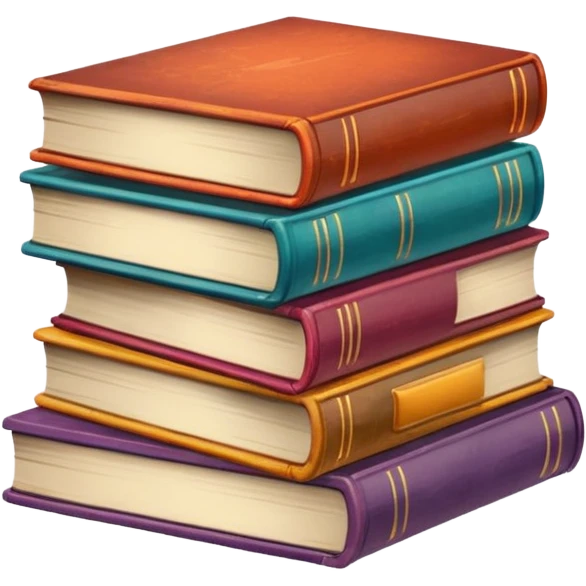 Stack of Books
 emoji