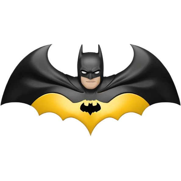 Batman logo emoji