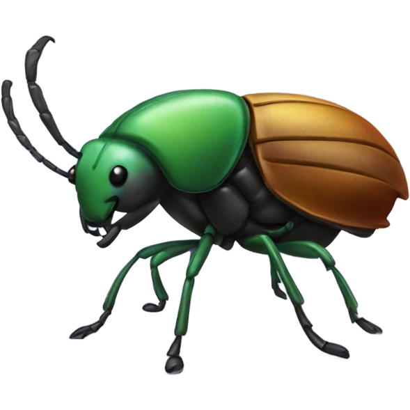Dancing beetle emoji