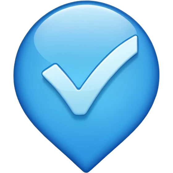 Mavi tikMavi tik emoji