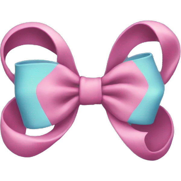 Aesthetic bow emoji