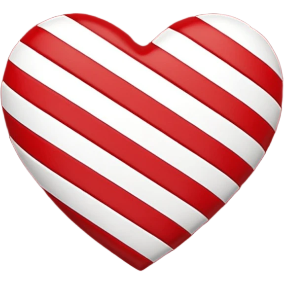 Adidas stripes heart emoji